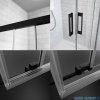 Radaway Idea Black Kdj+s kabina prysznicowa 90x110x90 lewa czarny mat/szkło przejrzyste 10116110-54-01L/387050-54-01R/10117090-01-01